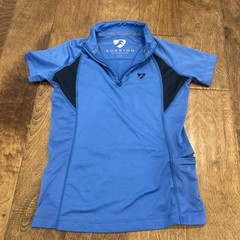 Aubrion shirt Riding Youth 9-10 Years Blue