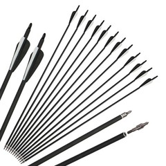 60″ Archery Foldable Bow Right Hand Folding Survival Bow Hunting Target Arrows