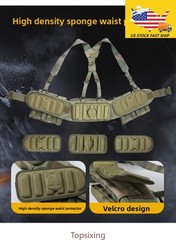 【US STOCK】 Russian A-10 Tactical FG Chest Rigs Multi-functional Belt Bag