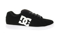 DC Gaveler ADYS100536-BKW Mens Black Nubuck Skate Inspired Sneakers Shoes