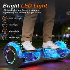 Hoverboard Electric for Kids Bluetooth Self-Balancing Scooter LED Light UL 2272