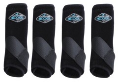 Professional’s Choice 2xCool Sport Medicine Boots Value 4 Pack Black Medium M