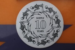 Skull Skates Skeleton Supply 10 Years Death Z30B Vintage Skateboarding STICKER