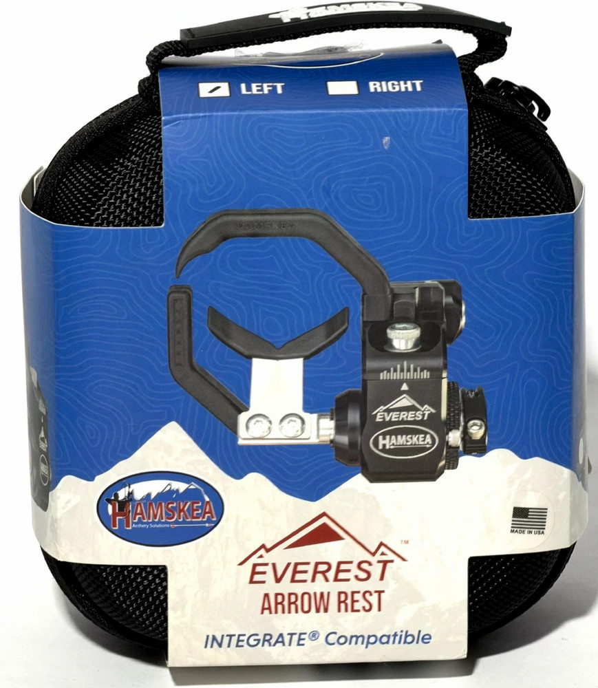 Hamskea Everest Arrow Rest – Left Hand – Integrate Compatible LH