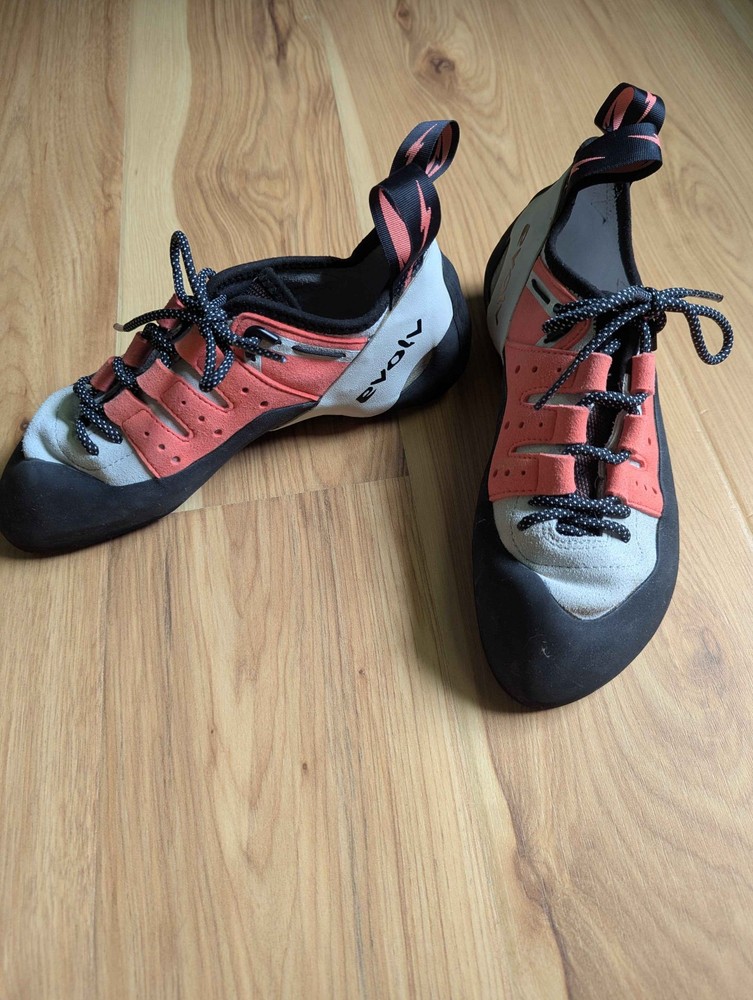 Evolv Geshido Black And Pink Climbing Shoes Women US 11 New Without Box