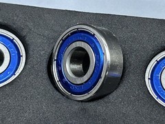 Vintage FKD ABEC 3 Blue Skateboard High Velocity Bearings Set Of 8