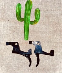 Daisy Bb Gun Parts Model 21 , 104 & 410 double barrel Triggers