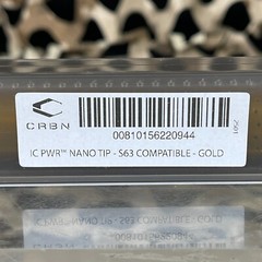 NEW Carbon CRBN Nano Barrel Tip For Planet Eclipse Shaft S63 Barrels – Gold