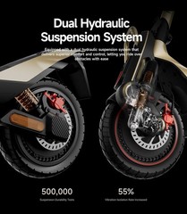 Navee UT5 Ultra X Electric Scooter for Adults, 2400W, 44MPH,74.6 Mile Long Rang