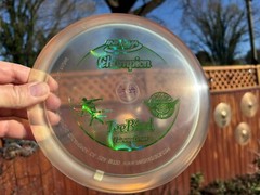 2013 Champion Teebird Disc Golf Innova Brinster Jolly Launcher ICE Rare #1713