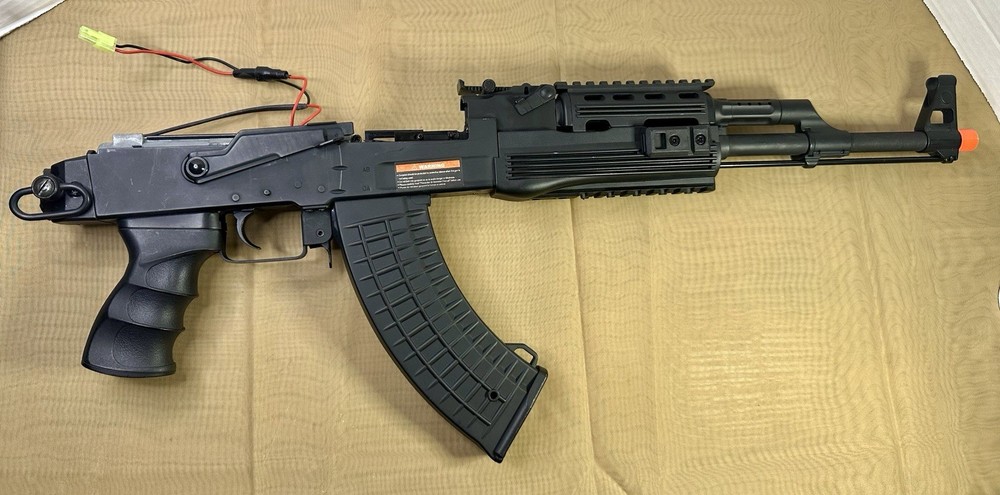 Multi Option VOL CYMA Full/Semi Electric Metal Gear AK-47 9520 Airsoft gun READ!