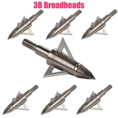 Archery Blade Broadheads 100/125 Grain Crossbow Recurve Compound Bow Arrow Tips
