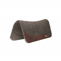 New! Weaver Leather 30″ x 30″ Brown 100% WOOL FELT SADDLE PAD Shock absorbing