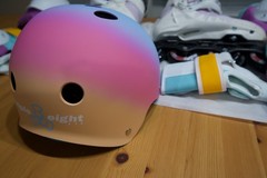 Powerslide Argon Berry 110 Inline SkatesBerryWomens 6.5 Rollerblades USED ONCE
