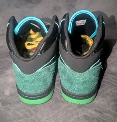 Size 10.5- New Balance Natas Kuapas x Numeric 480 High Black Lime Green