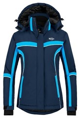 Wantdo Women Warm Winter Jacket Rain Jacket Waterproof Ski Jacket Snowboard Coat