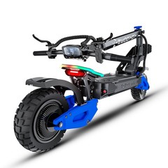 RD2 Electric Scooter for Adult 5000W Dual Motor 50 Mph Hydraulic Brake LED Light