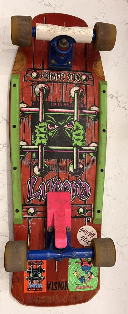 Orignial SCHMITT STIX Jailbird Lucero Skateboard Deck Rare