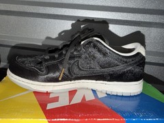 Nike SB Dunk Low OG QS Black White Skateboarding Shoes Men’s US 11
