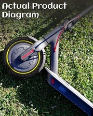 10×2.125 Solid Tire, Scooter Tire Fit for Turboant X7 Gotrax Apex Hiboy S2 Pr…