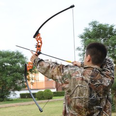 Archery Bowfishing Kit 40lbs Recurve Bow Hunting Fishing Arrow Reel Straight Bow