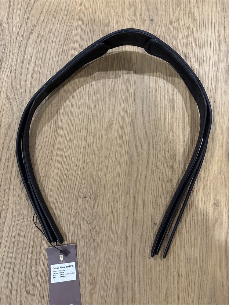 NEW Bridle2Fit HPF-6 Crown Piece Bridle X-Full 85 cm BLACK