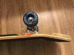 Dog Town Skateboard Bull Dog Design W/Tracker Trucks & wheels Boners Tailwoodys