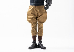 Khaki Breeches for Mens Horse Riding Baggy Hinting Trousers Polo Sports Pants