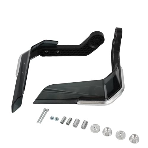 Dirt Bike Handguards,7/8 inch Universal Aluminum Alloy Motorcycle Silver