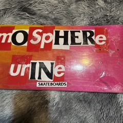 Supreme Antihero Skateboard Deck Multi Pink AH BRD AH X SUPREME 8.25 