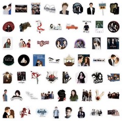 25 Piece Mix Lot 2” Twilight Bella Edward Jacob Jasper Stickers, FREE SHIPPING
