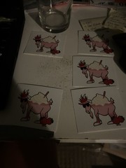 GOAT USA STICKER – Rare Strawberry milkshake goat sticker 🐐 ‼️