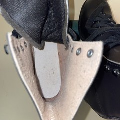 Black Roller derby Roller skates size 6 Stock 365 Labeda Wheels Used See Picts