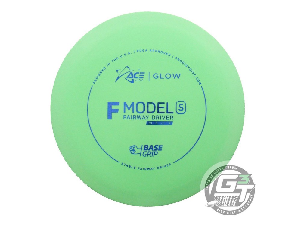 NEW Prodigy Discs Glow Base Grip F Model S 174g Lime Fairway Driver Golf Disc