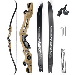 Standard ILF Bow Takedown Recurve Bow 62″ Outdoor Hunting Practice 25-60LBS RH