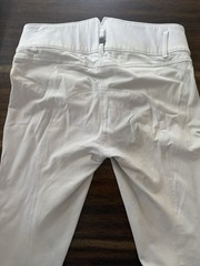 B Vertigo Women’s White Riding Breeches USA 30 92% Polyamide 8% PU