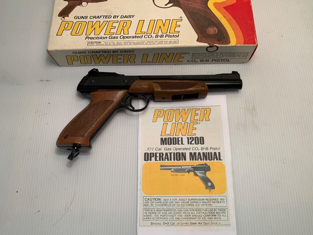 Daisy Power Line 1200 Co2 BB Pistol – Fully Functional – Box