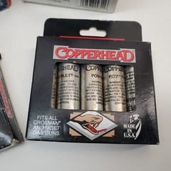 Lot Airgun Paintball CO2 Cylinders 12 Grams 57 Count Crosman Copperhead