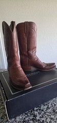 Lucchese Men’s Brown Leather Western Cowboy Boots (BART) US 8.5 D MPN N15967