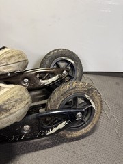 PowerSlide Nordic Trainer XC 150 Off Road Skate Ski Roller Blades Sz 10 mens