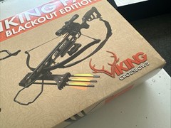 Viking FX1 and FX1-45 Recurve Crossbow Blackout Edition