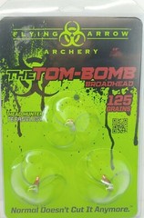Flying Arrow Archery The Tom-Bomb Broadhead 125 Grain TB125 2.5″ Diameter