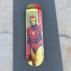 Primitive Marvel Moebius Iron Man Paul Rodriguez PROD Skateboard Deck 8.125 NEW