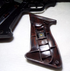VINTAGE CROSMAN MODEL AIR PISTOL 454 .177 CAL. BB GUN READ!!!!