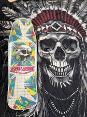 Tony Hawk Custom 80’s Theme Skateboard Deck Rare Art Ships Fast Powell Peralta