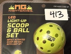 Nightgames, LED light up scoop and ball set