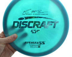 💕HEARTS💕 Discraft Swirly ESP Avenger SS, Paul McBeth 5x, Z-Blend, 172g