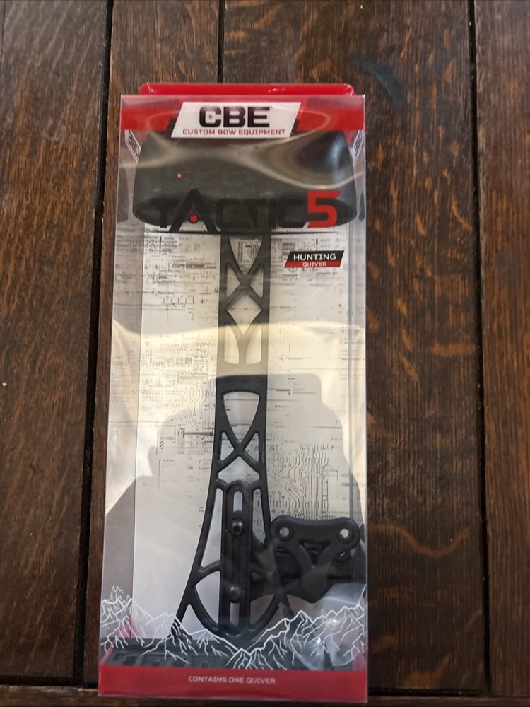 Quick Detach CBE Tactic 5 Quiver Black 5 Arrow