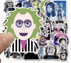 25 Piece Mix Lot 2” Tim Burton Stickers, Skateboard Bottle *Free Ship*