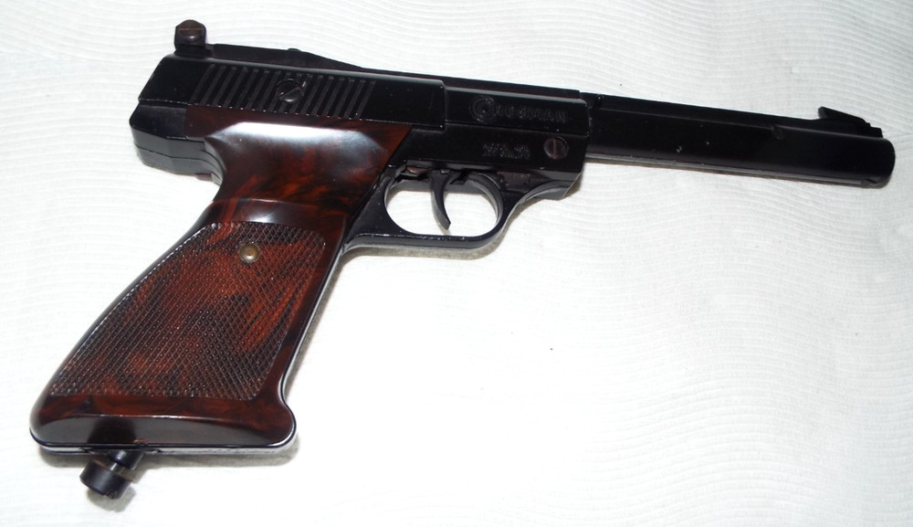 VINTAGE CROSMAN MODEL AIR PISTOL 454 .177 CAL. BB GUN READ!!!!